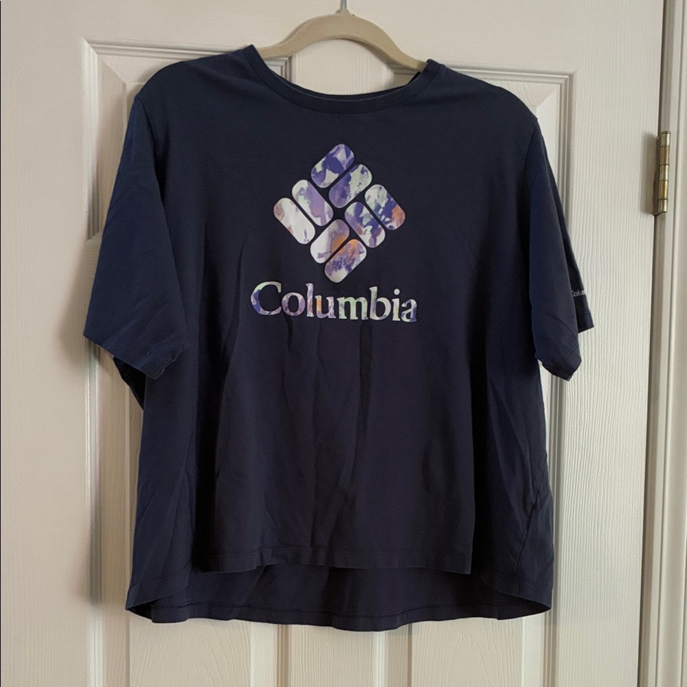 Columbia Dark Blue Graphic Tee